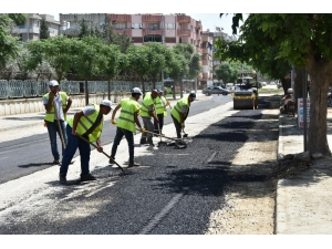 Salihli Belediyesi’nden Asfalt Kaplama Çalışması
