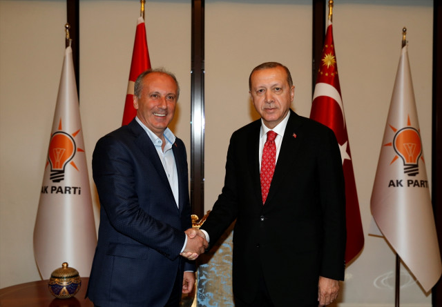 Erdoğan'dan Muharrem Ince'ye: Farklı Aday Tarifleri Yapılıyordu, Ama Siz Oldunuz
