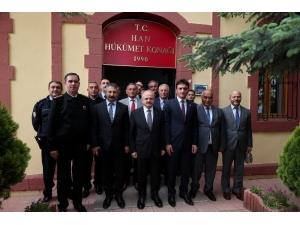 Vali Çakacak, Han İlçesinde İncelemelerde Bulundu