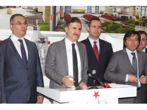 Müsteşar Gümüş Şehir Hastanesinde İncelemelerde Bulundu