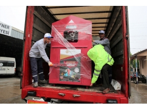 Başiskele’de 52 Noktaya Tekstil Kumbaraları Koyuluyor