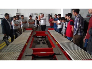 Öğrenciler Seçebilecekleri Mesleklerin Çalışma Koşullarını Yerinde Gördü