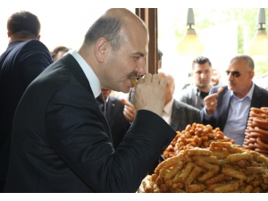 Bakan Soylu, Mardin Esnafını Gezdi