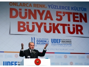 Cumhurbaşkanı Erdoğan: “Hedefimiz 350 Bin Misafir Öğrenci”...(2)