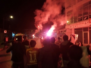 Sınır’da Galatasaray Coşkusu