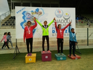 Sıla Ata, Atletizmde Türkiye Şampiyonu Oldu