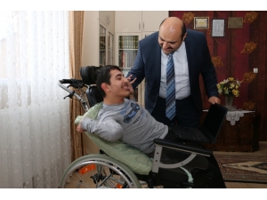 Engelli Enes’in Hayali Gerçek Oldu