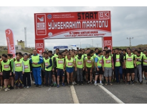Yüksekova’da ‘Yüksekrakım Maratonu’ Yapıldı