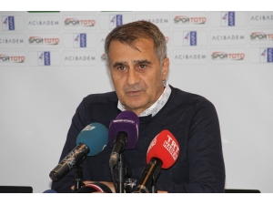 Şenol Güneş: “Kazanmış Bile Olsak Beşiktaş’tan Beklenen Birinciliği Sağlayamadığımız İçin Üzgünüz”