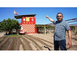 Fanatik Taraftar Bağ Evini Sarı Kırmızı Boyadı