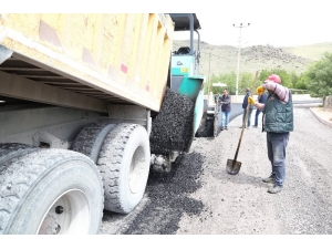 Kumluca Mevkiinde Asfalt Çalışması Başladı