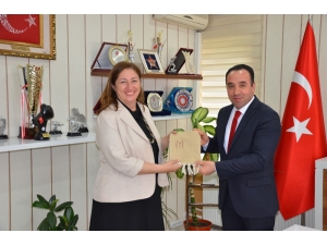 Oryantiring Federasyonu Başkanı Akyüz’den İl Müdürü Yıldız’a Ziyaret