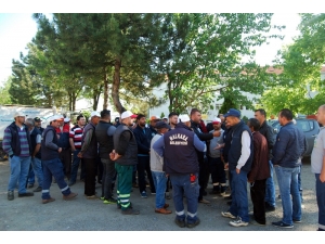 Malkara Belediyesi’nde İş Bırakma Eylemi