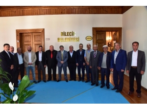 Muhtarlardan Başkan Can’a Hayırlı Olsun Ziyareti