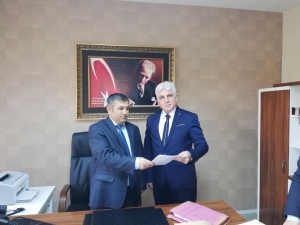 Yeni Nesob Başkanı Mazbatasını Aldı