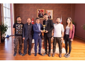 Türkiye 2’ncilerinden Rektör Taş’a Ziyaret