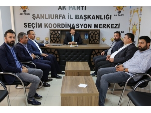 Ekinci Seçim Koordinasyon Merkezlerini Ziyaret Etti