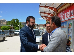 Mhp Aday Adayı Gören Darende İlçesini Ziyaret Etti