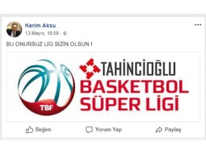 Basketbol Federasyonu Kerim Aksu’yu Disipline Sevk Etti