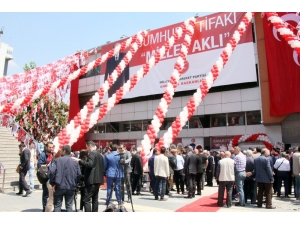 Mhp’de "Seçim İletişim Merkezi" Açıldı