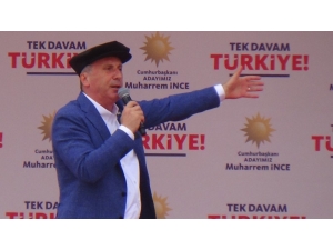 Chp’nin Cumhurbaşkanı Adayı Muharrem İnce Medyaya Yüklendi