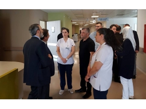 Şehir Hastaneleri Koordinasyon Daire Başkanı Sayit Çelebi Kayseri Şehir Hastanesi’nde İncelemede Bulundu