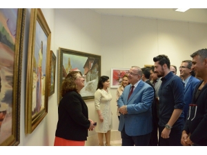 Sü’de ‘Selçuk Sanat Merkezi Resim Sergisi’ Açıldı