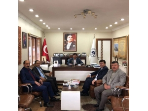 Ptt Başmüdürlüğü’nden Başkan Yalçın’a Ziyaret