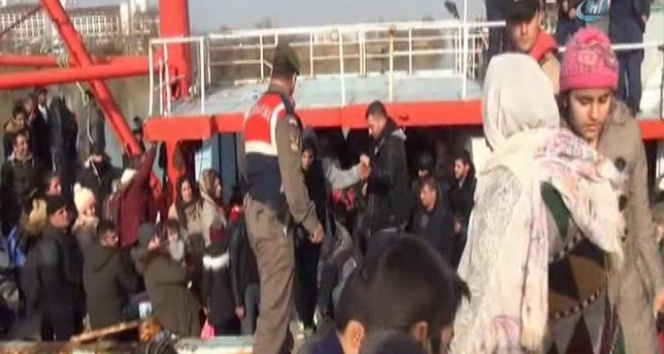 Batan Bottaki 50 Kaçak Göçmen Kurtarıldı