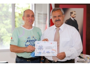 Kaymakam Öner’e Beyazay Teşekkürü