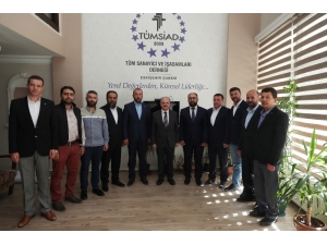 Vali Çakacak Tümsiad Eskişehir Şubesi’ni Ziyaret Etti