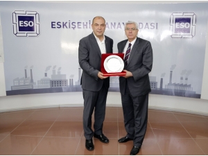 Eskişehir Sinerji Platformu’ndan Eso Başkanı Kesikbaş’a Ziyaret