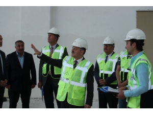 Vali Çakacak 112 Komuta Kontrol Merkezi İnşaatını Denetledi