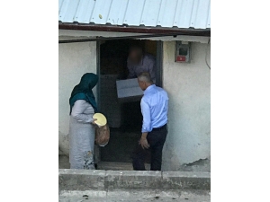 Başkan Dişli İlk İftarını Yaşlı Ciftin Evinde Açtı