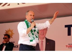 Chp’nin Cumhurbaşkanı Adayı Muharrem İnce: “Parayı Ateşleyin Bakalım"