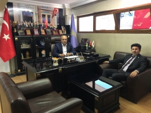 Rektör Karacoşkun, Kesob Başkanı Memiler’e Hayırlı Olsun Ziyareti