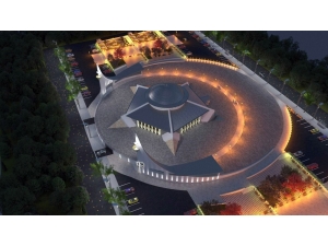 Türkiye’nin İlk ‘Ayyıldızlı Camisi’ Kendini Göstermeye Başladı