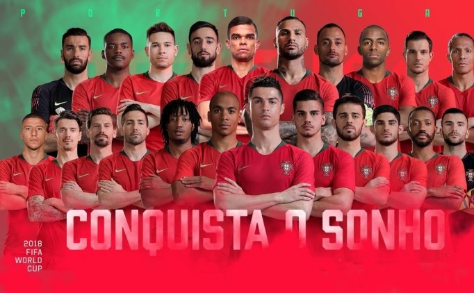 Portekiz'in Dünya Kupası Kadrosunda Türkiye'den 3 Isim