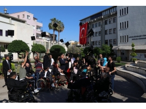 Engelliler Toros Üniversitesi’nde Kep Attı