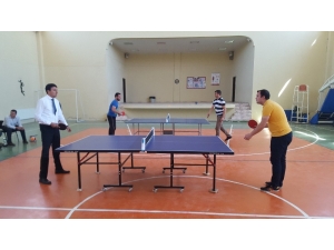 Pazarlar’da Masa Tenisi Turnuvası