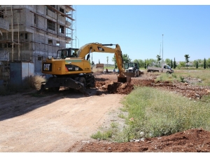 Haliliye’de Yol Yapım Çalışmaları Sürüyor