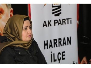 Harran Ak Parti İlçe Kadın Kolları Başkanı Huriye Biter