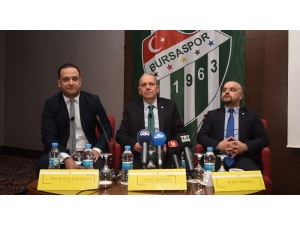 Bursaspor Başkan Adayından 50 Milyon Euro’luk Destek Açıklaması