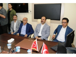 Çiftçi Halfeti’de Muhtarlarla Bir Araya Gedi