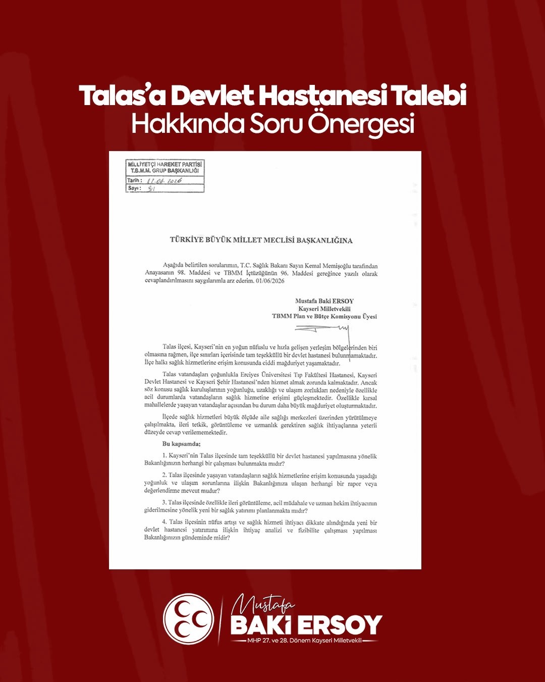 baki-ersoy-talas-devlet-hastanesi-talebini-meclis-gundemine-tasidi