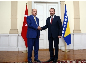 Cumhurbaşkanı Erdoğan, İzetbegoviç’le Görüştü