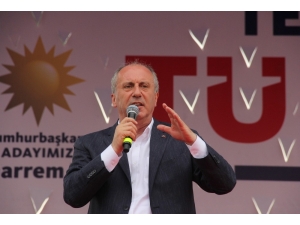 Cumhurbaşkanı Adayı İnce: "Wikipedia’yı Açıp, Passolig’i Kaldıracağım"