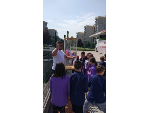 Mobil Matematik Müzesi Saraybosna’da Öğrencilerle Buluştu