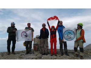 Doğaseverler Sultandağı’na Tırmandı