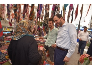 Başkan Ayaz’dan Esnaf Ziyareti